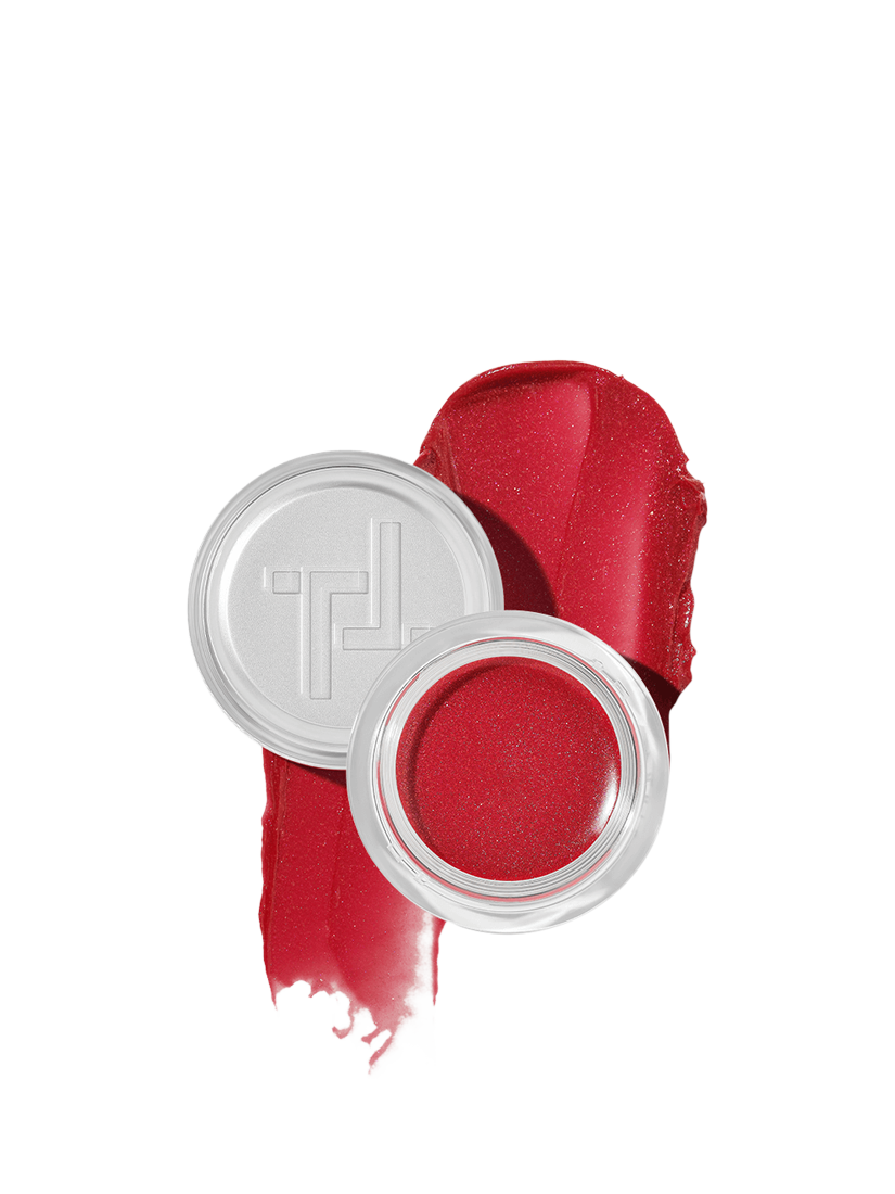 Product image 1 of 5, which shows Trinny London Sheer Shimmer Lip Cheek, Jenita