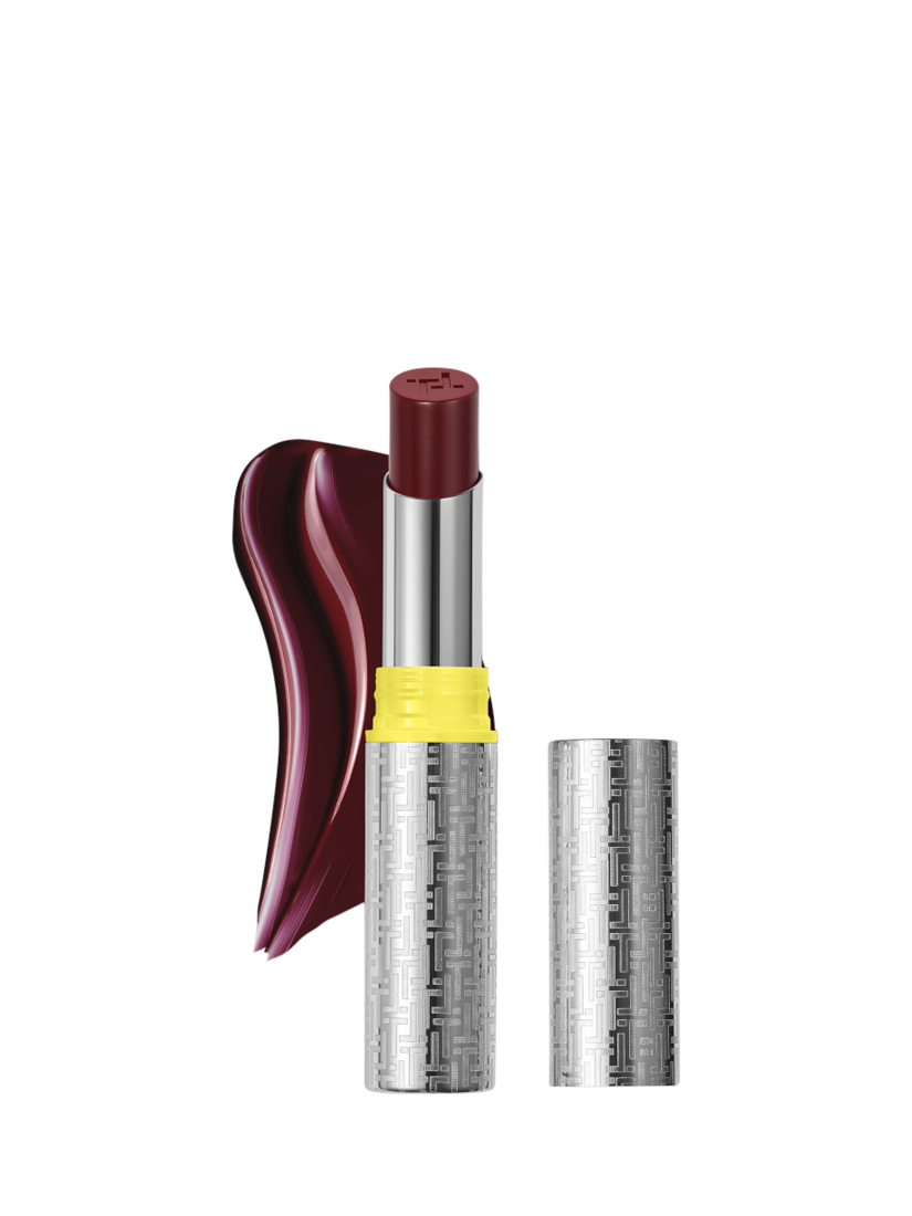 Product image 1 of 5, which shows Trinny London Just Joyous High Shine Lipstick, Eden