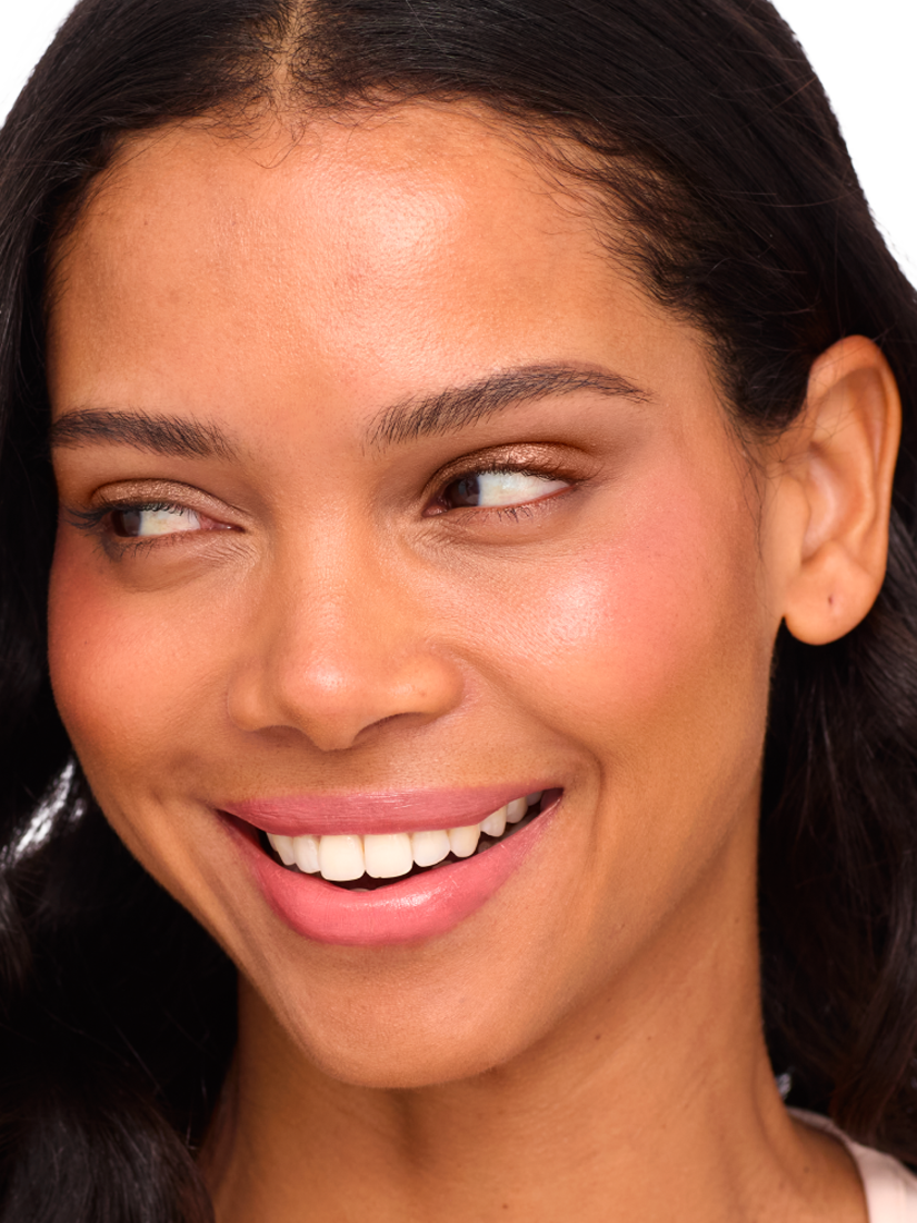 Product image 2 of 5, which shows Trinny London Just Joyous High Shine Lipstick, Maria