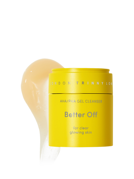Trinny London Better Off AHA PHA Gel Cleanser Mini, 19ml, 