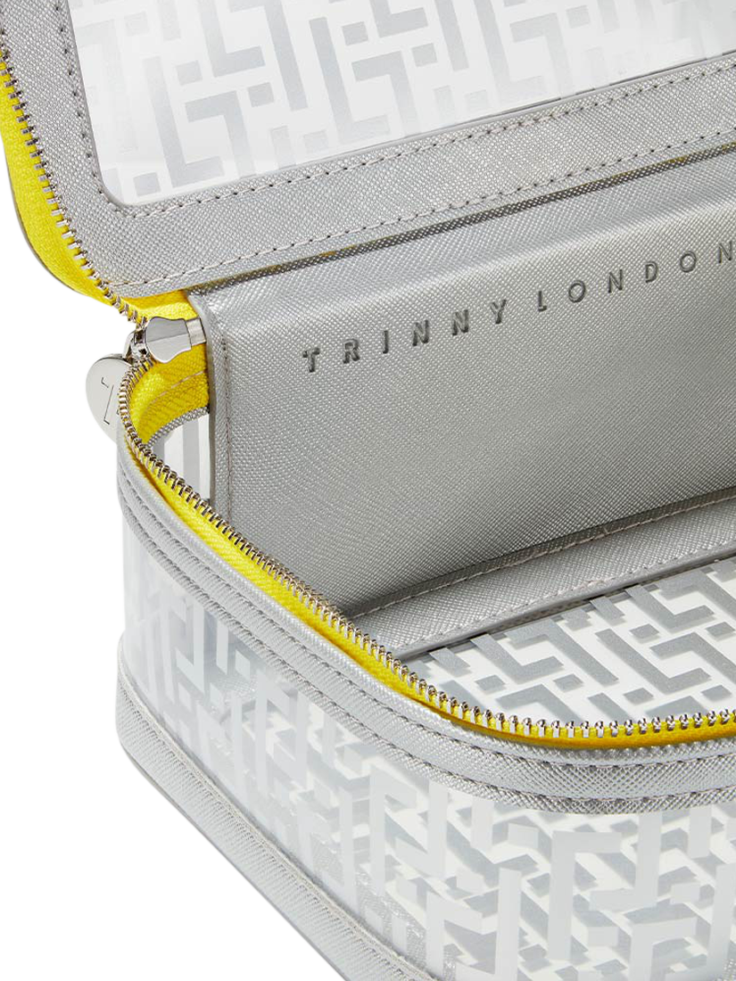 Product image 3 of 4, which shows Trinny London The Atlantic Large Beauty Bag
