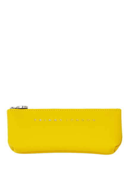 Trinny London The Elizabeth Makeup Bag, Yellow, 