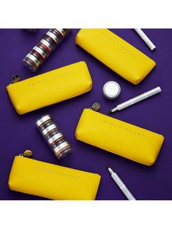 Trinny London The Elizabeth Makeup Bag, Yellow - view 2, 