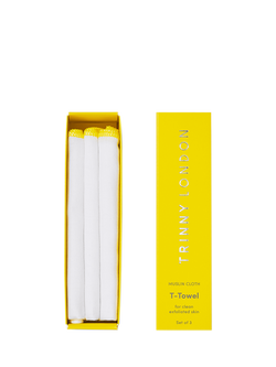 Trinny London T-Towels Muslin Cloths, Pack of 3, 