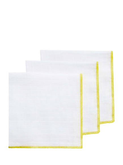 Trinny London T-Towels Muslin Cloths, Pack of 3 - view 2, 