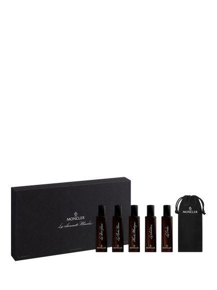 Moncler Les Sommets Collection Eau de Parfum Set, 5 x15ml, 