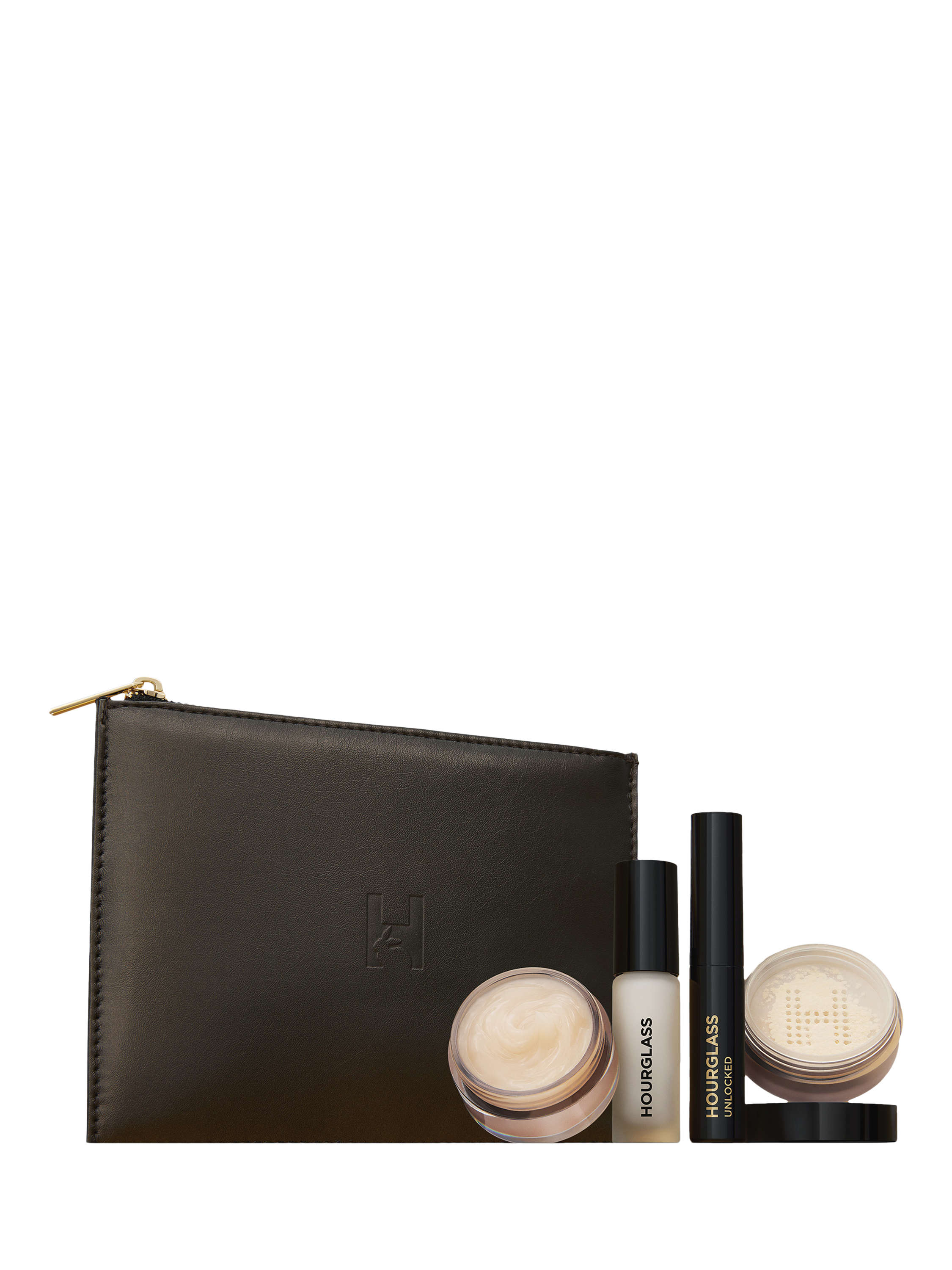 Product image 1 of 1, which shows Hourglass Unlocked Mascara Makeup Gift Set