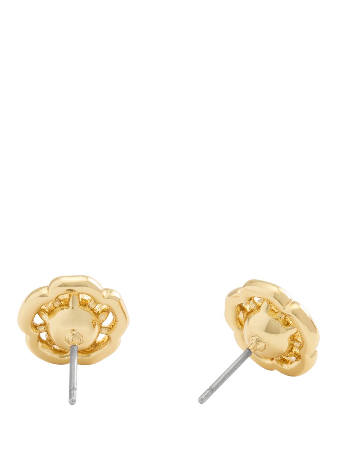 Product image 5 of 5, which shows Coach Flower Pendant Necklace and Earrings Jewellery Set, Gold
