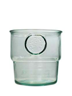Vidrios San Miguel Authentic Stackable Recycled Glass Tumbler, 300ml, Clear, Clear
