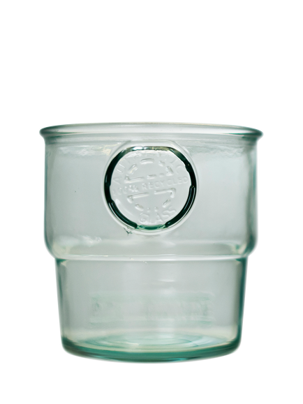 Vidrios San Miguel Authentic Stackable Recycled Glass Tumbler, 300ml, Clear, Clear