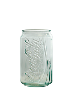 Vidrios San Miguel Recycled Glass Coca-Cola Can, 300ml, Clear, Clear
