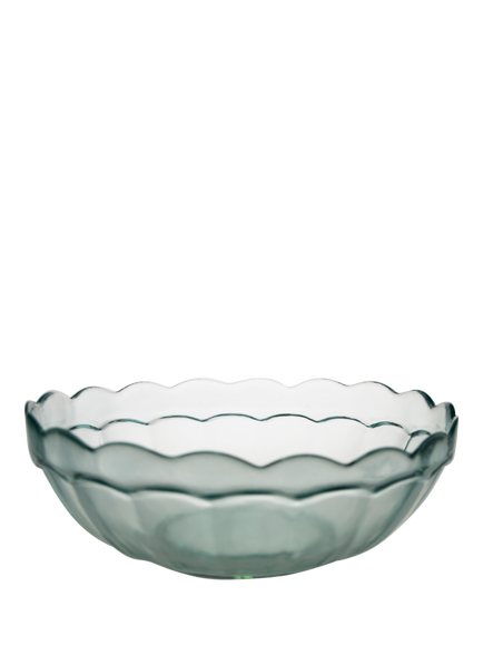 Vidrios San Miguel Recycled Glass Casual Serving Bowl, 30cm, Clear, Clear