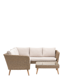 Gallery Direct Avena 5-Seater Corner Garden Sofa Set, Grey