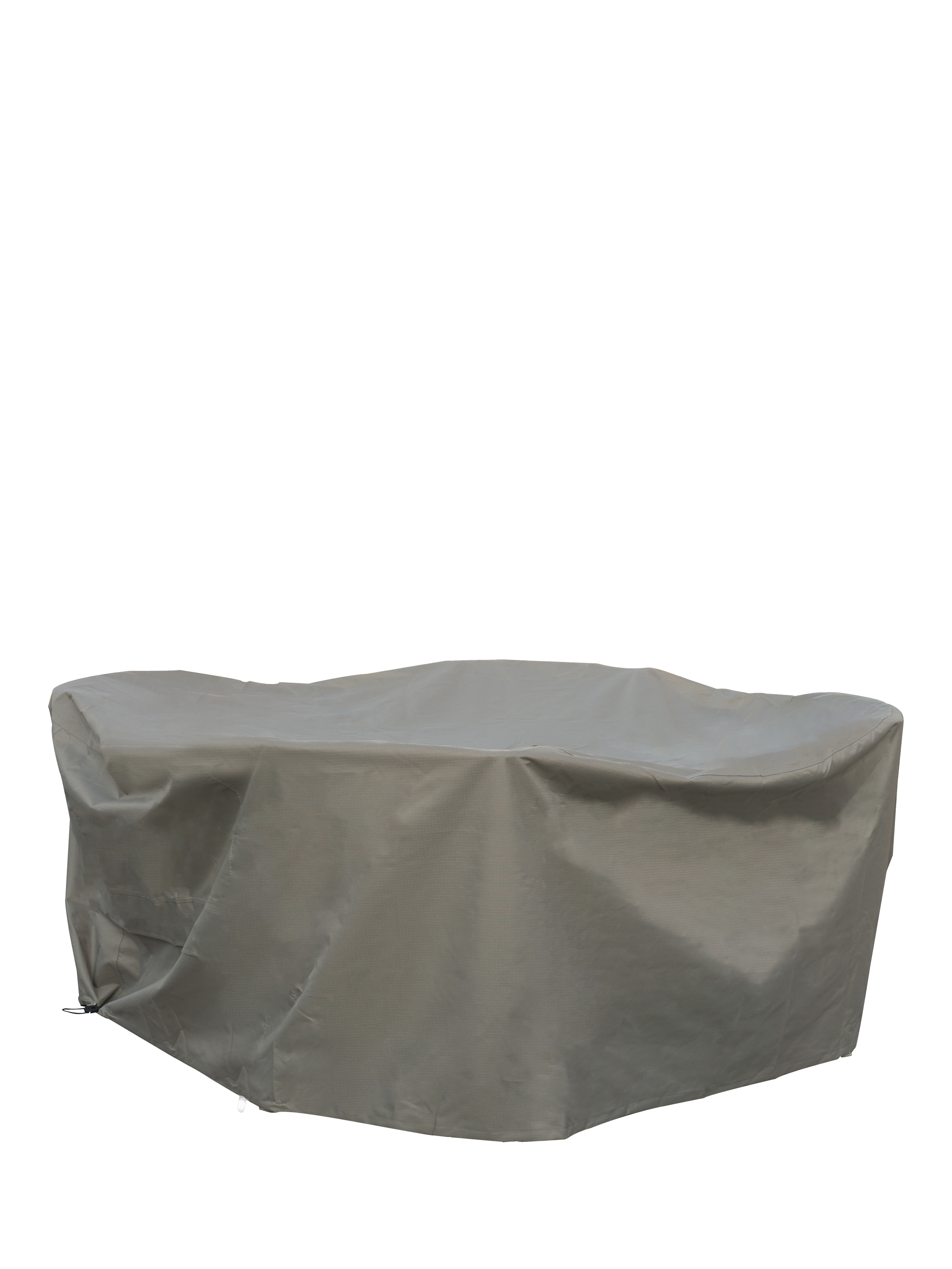 Bramblecrest Aluminium 6-Seater Rectangular Dining Set Water Repellent Garden Furniture Covers, Khaki