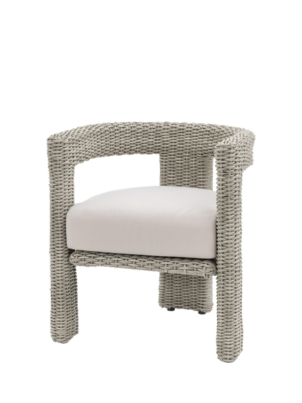 Gallery Direct Hvar Garden Dining Chair, Set of 2, Natural - view 2, Natural