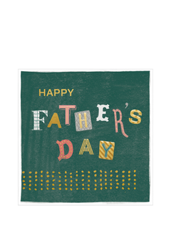 Woodmansterne Happy Father's Day Text Father's Day Card