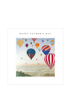 Woodmansterne Hot Air Balloons In The Sky Father's Day Card