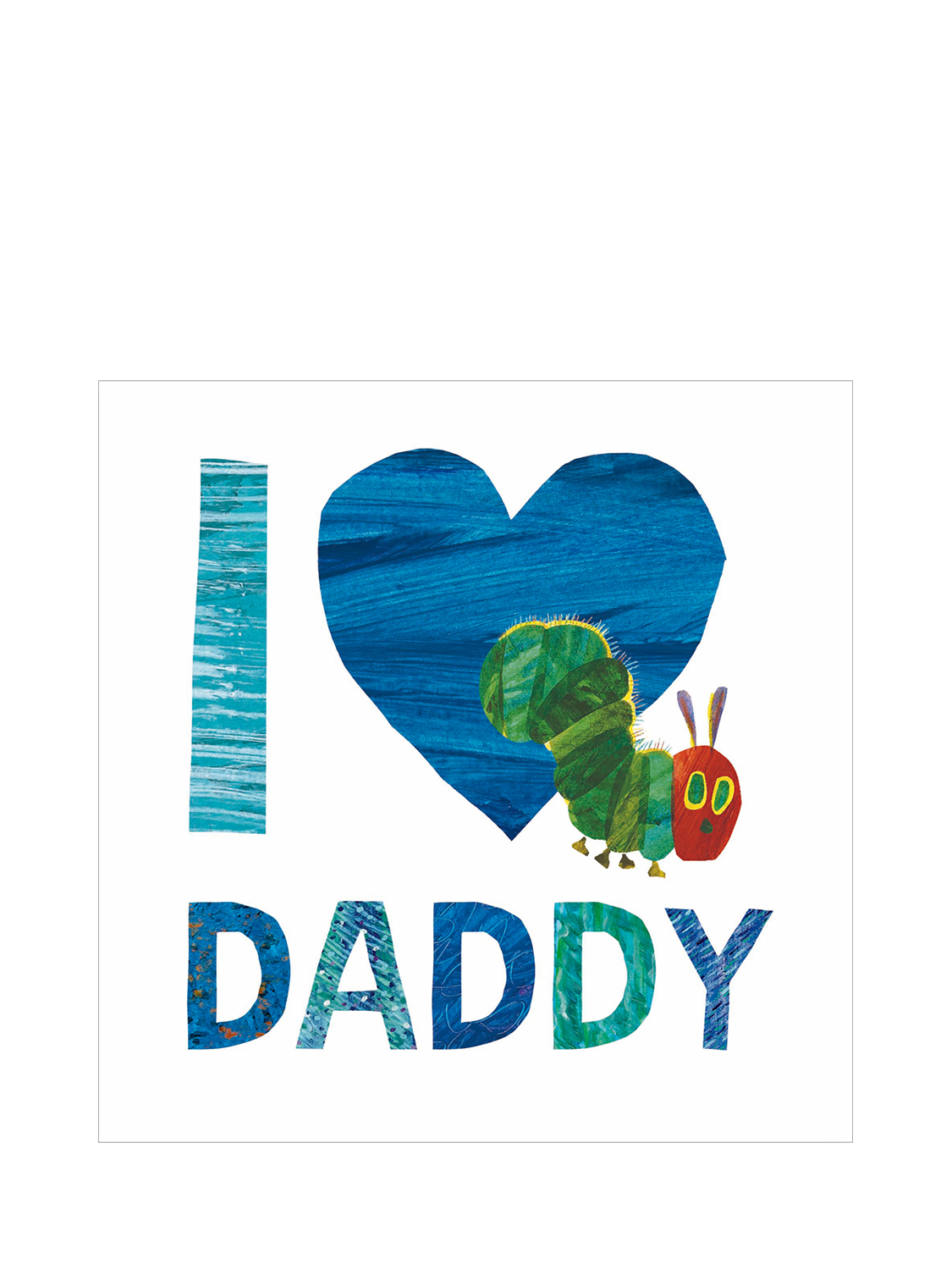 Woodmansterne I Love Daddy Caterpillar Father's Day Card