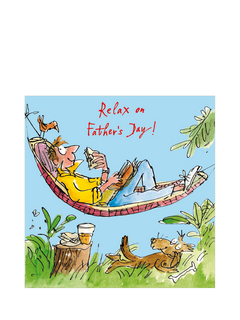 Woodmansterne Man Lying In Hammock Father's Day Card