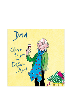 Woodmansterne Man Wearing Giant Tie Father's Day Card
