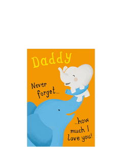 Woodmansterne Elephants Father's Day Card