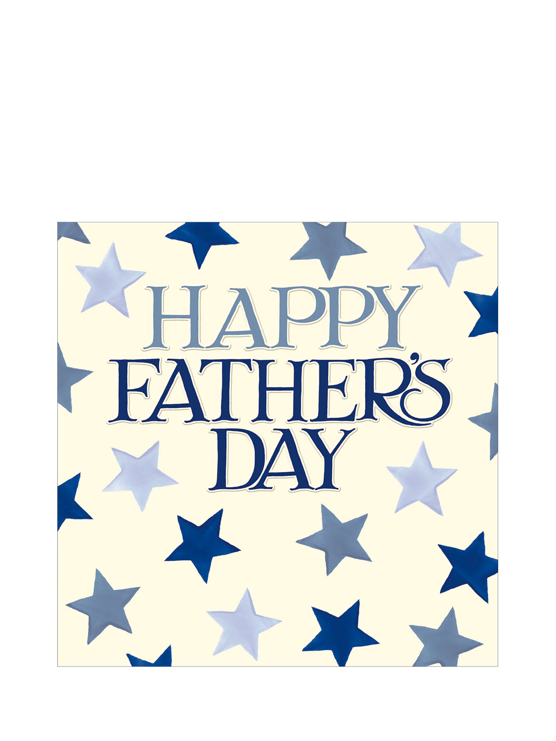 Emma Bridgewater Text With Stars Father's Day Card