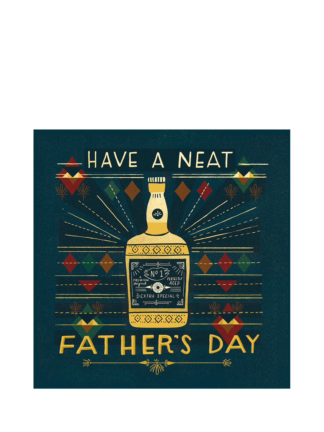 Woodmansterne Whisky Bottle Father's Day Card