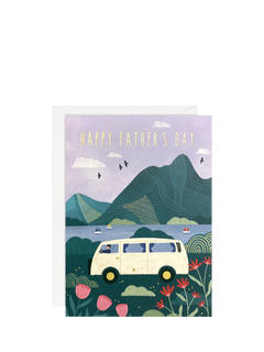 James Ellis Stevens Camper Van Father's Day Card