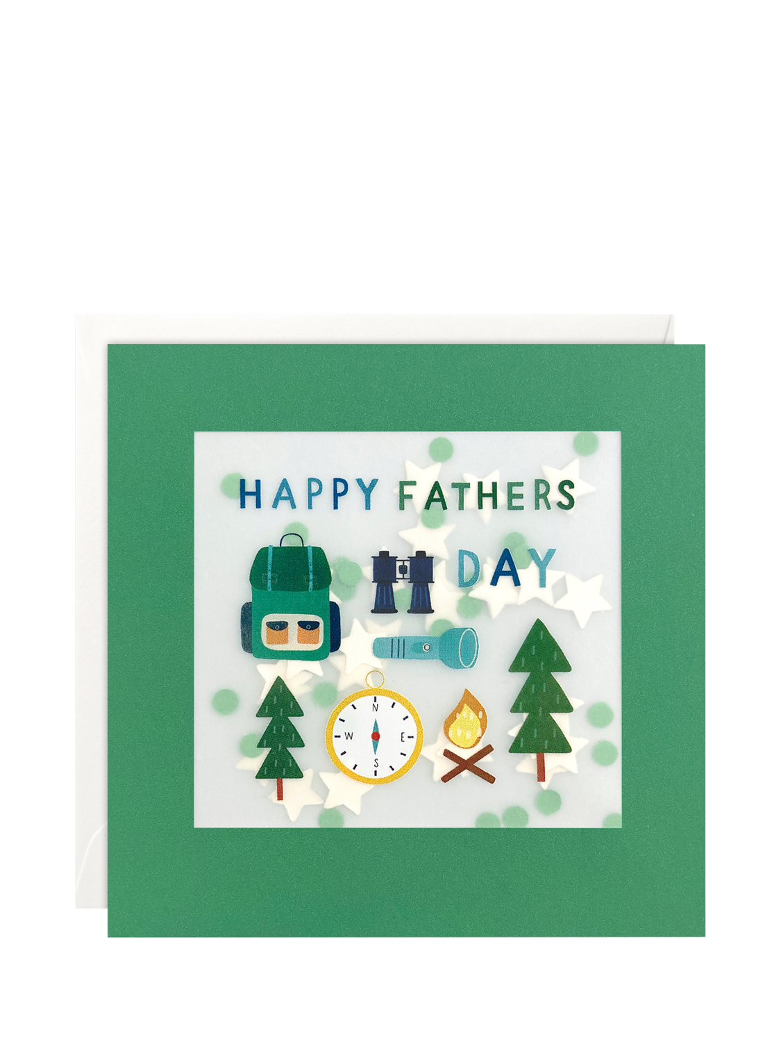 James Ellis Stevens Forest Paper Shakies Father's Day Card