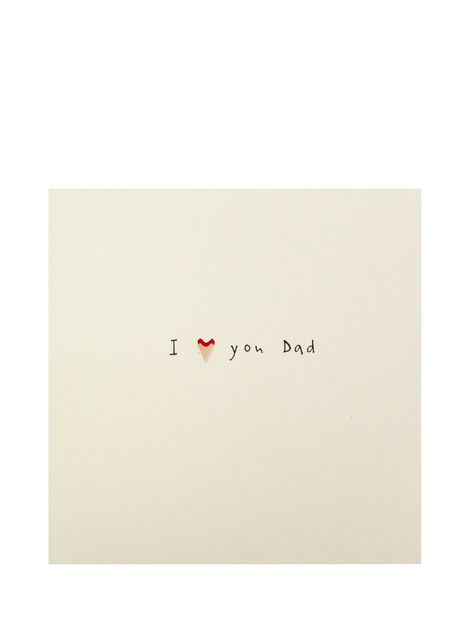 Ruth Jackson Love You Father's Day Card