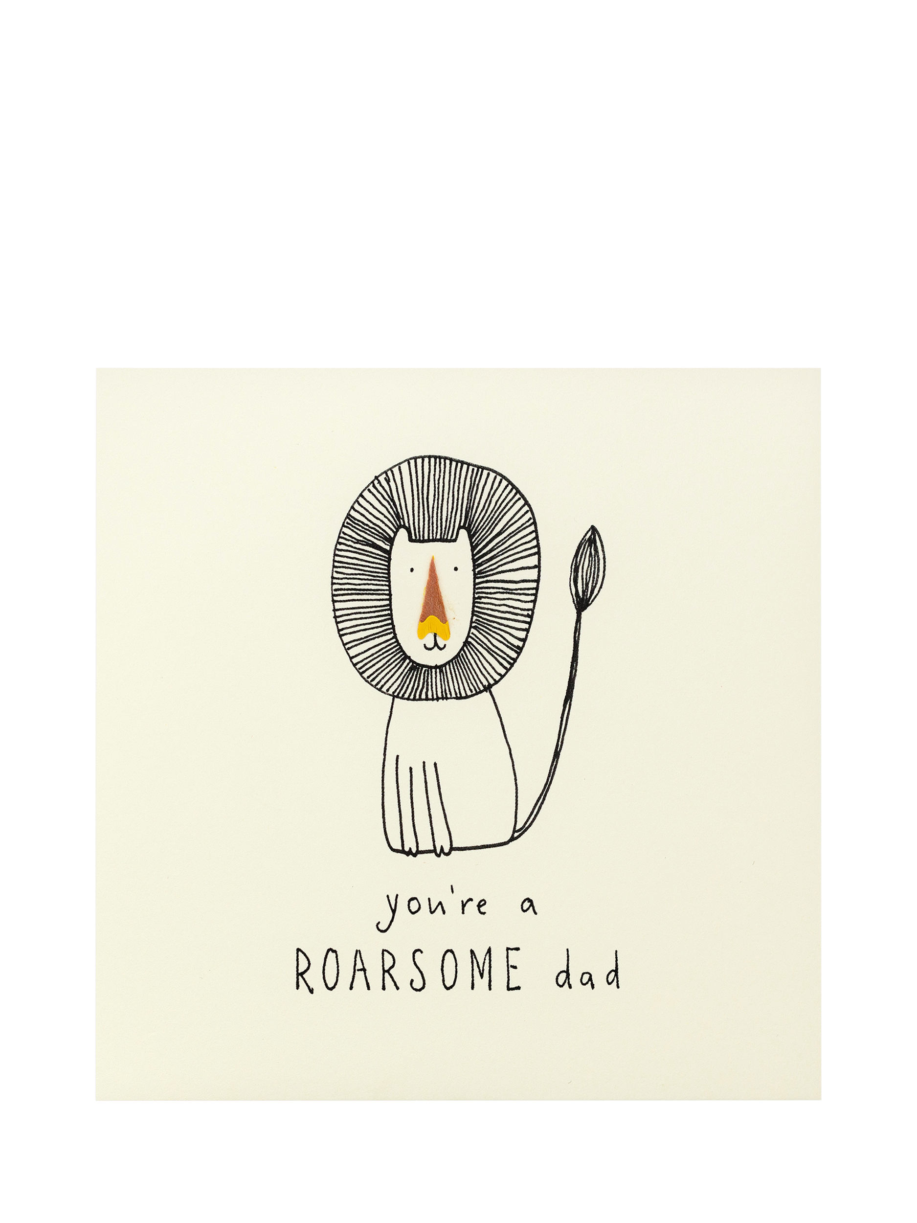 Ruth Jackson Roarsome Dad Father's Day Card