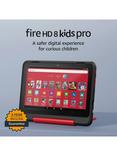 Amazon Fire HD 8 Tablet Kids Pro Edition (2024) for ages 6-12 with Slim Case & Parental Controls, Hexa-core, Fire OS, Wi-Fi, 32GB, 8"