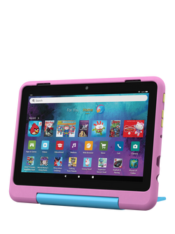 Amazon Fire HD 8 Tablet Kids Pro Edition (2024) for ages 6-12 with Slim Case & Parental Controls, Hexa-core, Fire OS, Wi-Fi, 32GB, 8", Jungle Cat