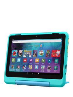 Amazon Fire HD 8 Tablet Kids Pro Edition (2024) for ages 6-12 with Slim Case & Parental Controls, Hexa-core, Fire OS, Wi-Fi, 32GB, 8", Hello Teal