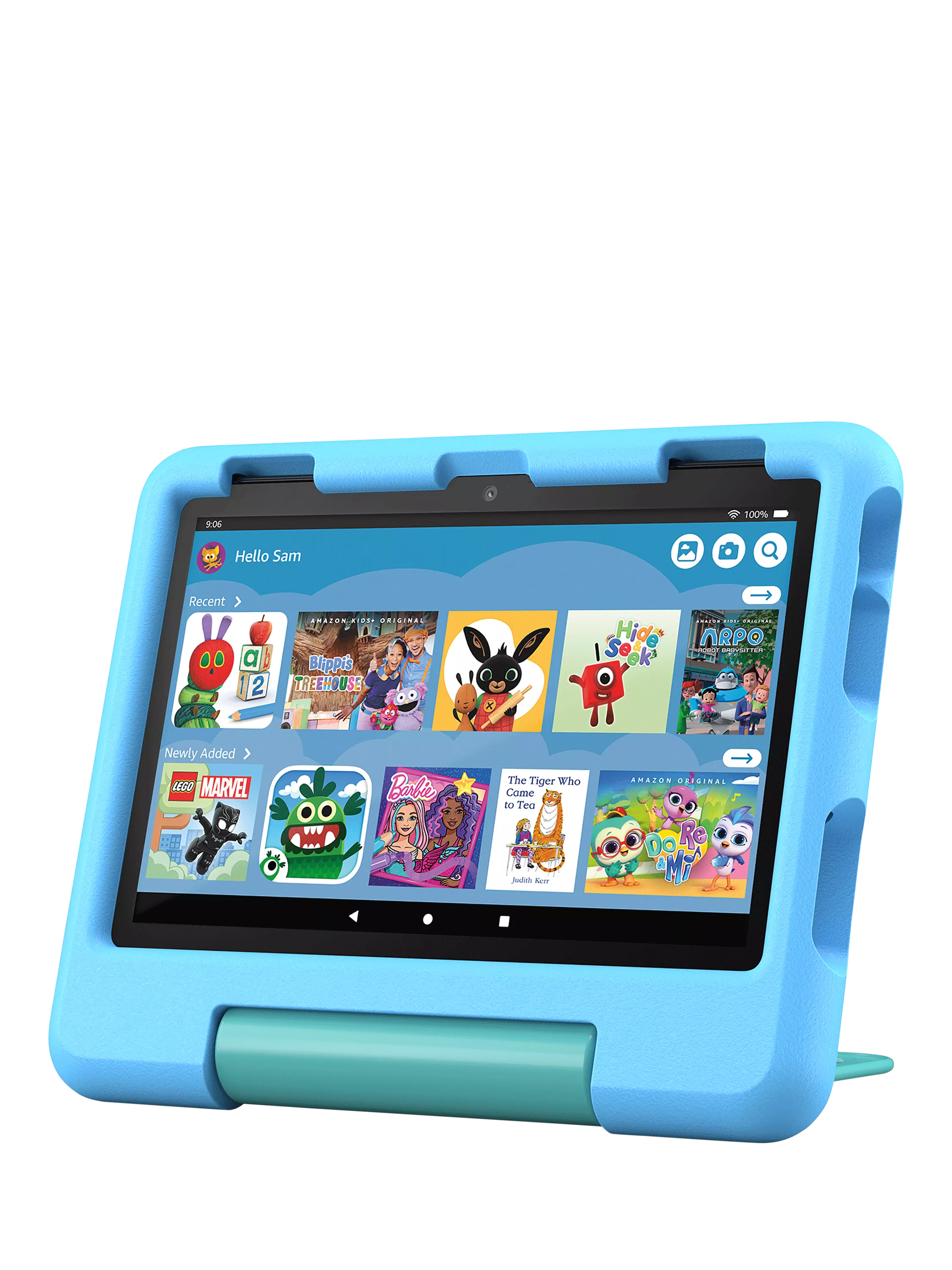 Amazon Fire HD top Kids Edition (8th Generation) tablet.