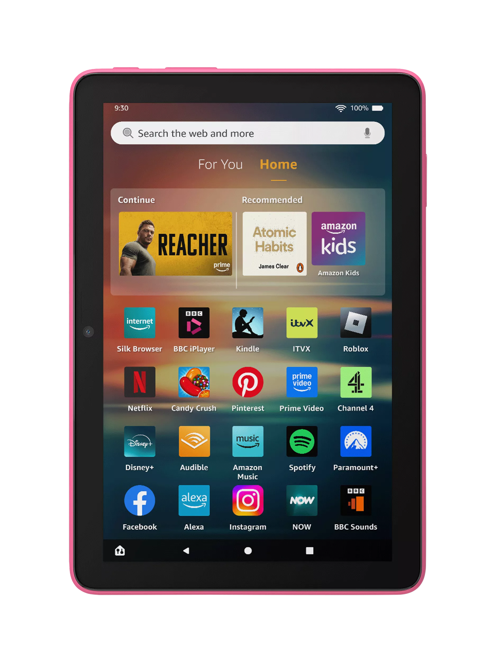 Amazon Fire HD 8 Tablet (2024) with Alexa Hands-Free, Hexa-core, Fire OS,  Wi-Fi, 32 GB, 8