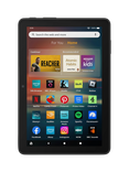 Amazon Fire HD 8 Tablet (2024) with Alexa Hands-Free, Hexa-core, Fire OS, Wi-Fi, 32 GB, 8", with Special Offers, Emerald, Black