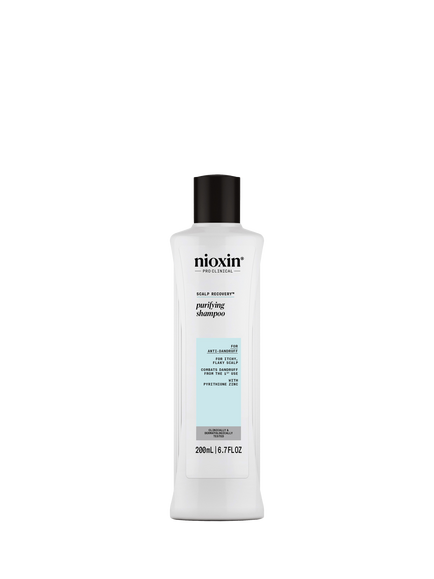 Nioxin Pro Clinical Scalp Recovery System™ Purifying Shampoo for Dandruff and Itchy Scalp, 200ml, 