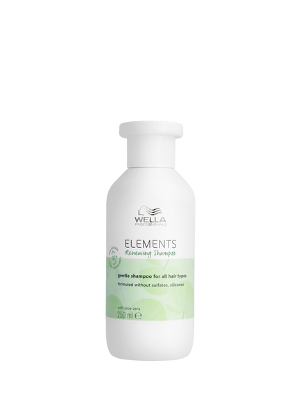 Wella Professionals Elements Gentle Renewing Silicones & Sulphate Free Shampoo, 250ml, 
