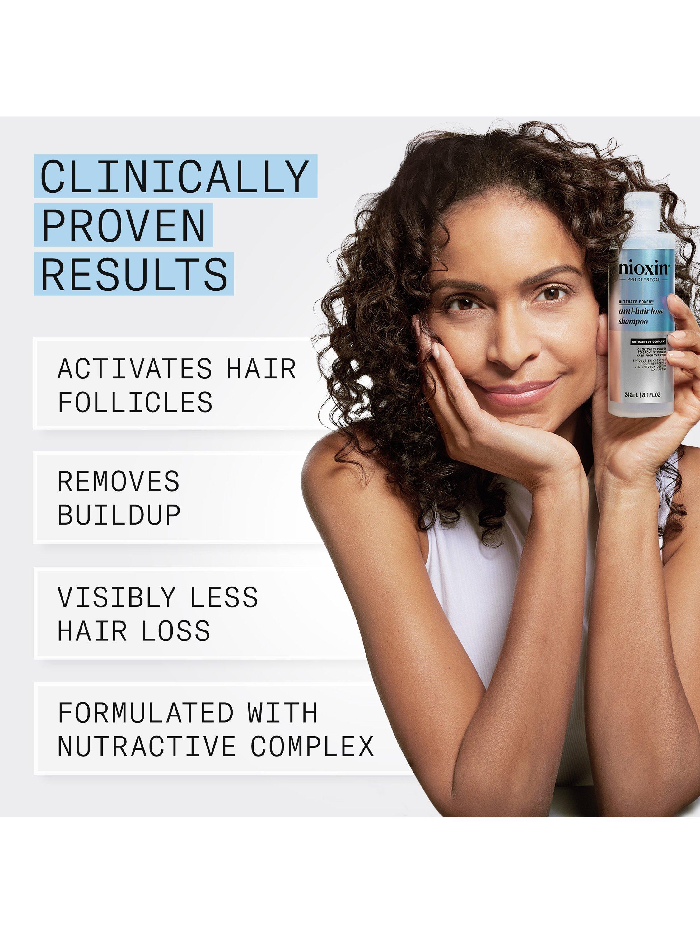 Product image 5 of 9, which shows Nioxin Pro Clinical Anti-Hair Loss Shampoo, 240ml