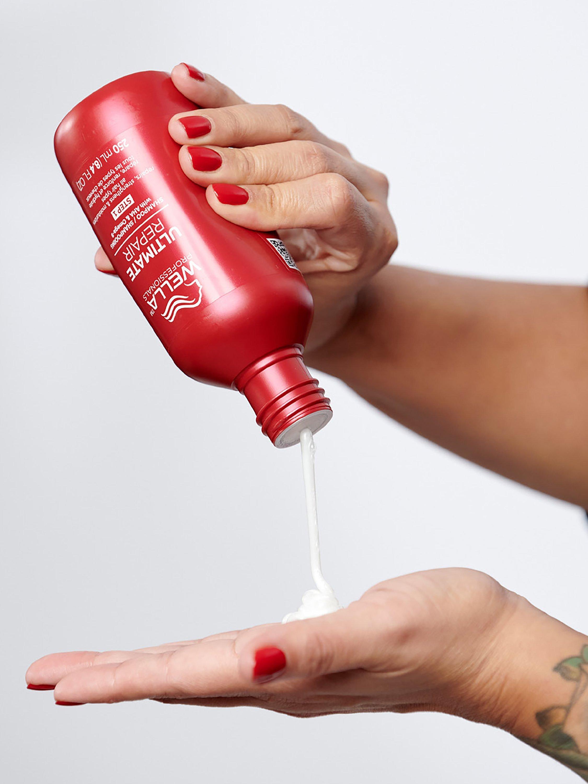 Product image 8 of 9, which shows Wella Professionals Ultimate Repair Shampoo to Rebuild and Repair All Types of Hair Damage, 250ml