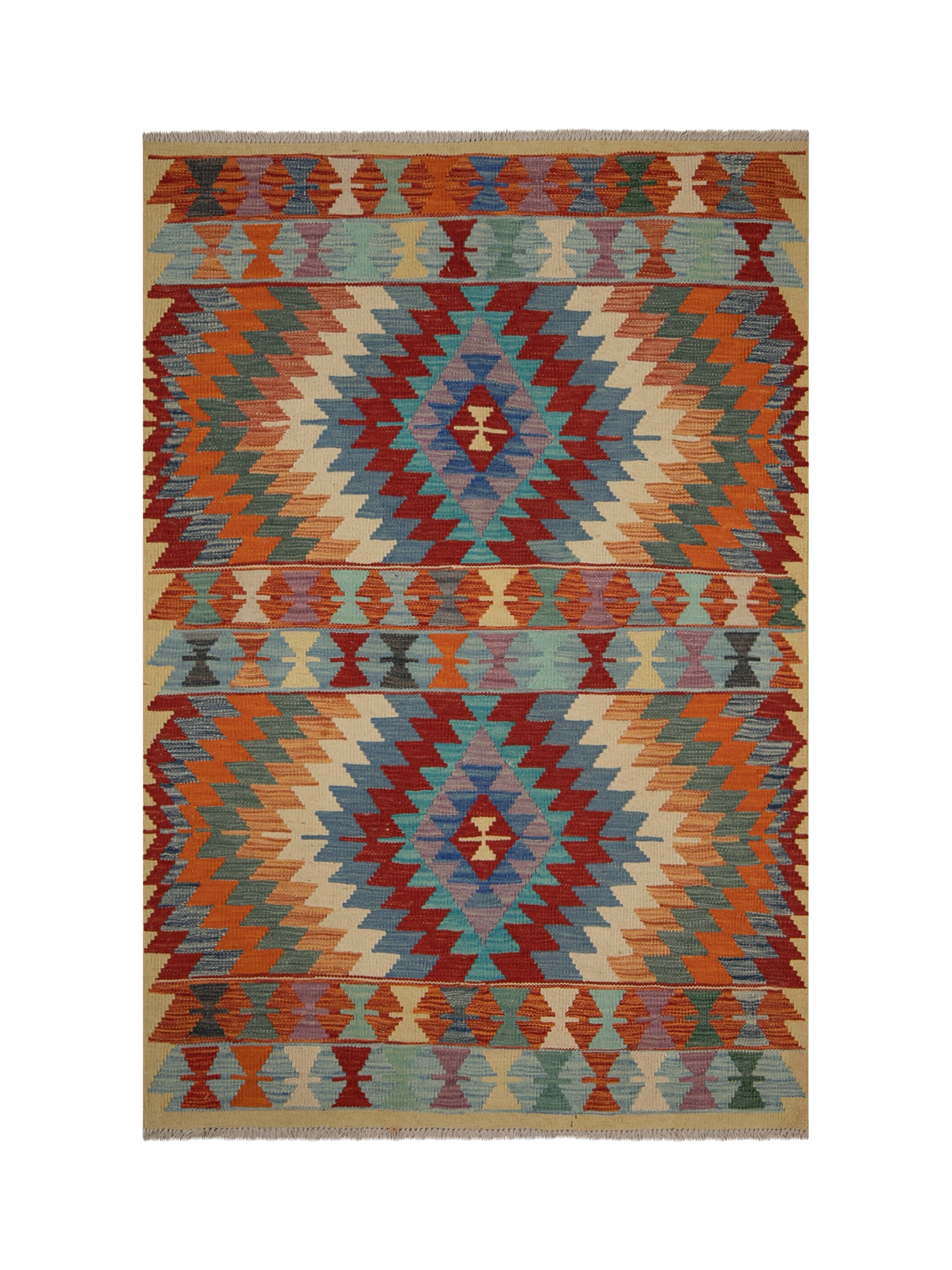 Gooch Oriental Kelim Rug, Multi, L149 x W102 cm