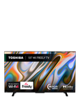 Toshiba 55UV2F53DBU (2024) LED HDR 4K Ultra HD Smart TV, 55 inch with Freely, Black