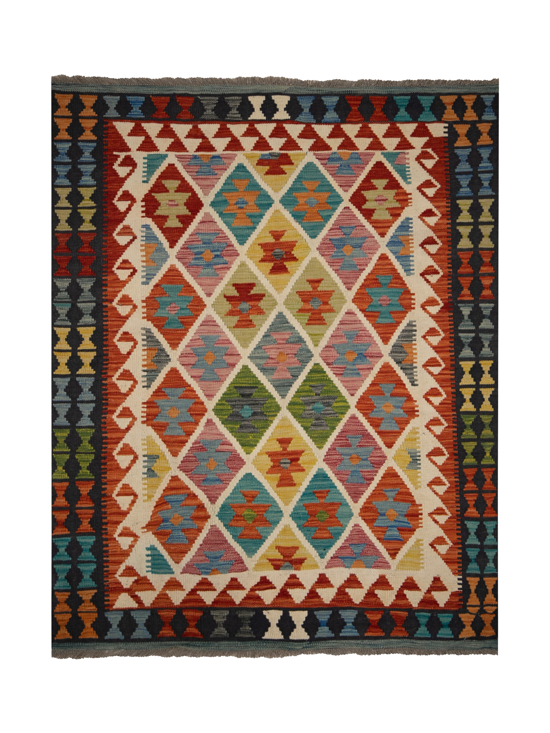 Gooch Oriental Kelim Rug, Multi, L166 x W136 cm