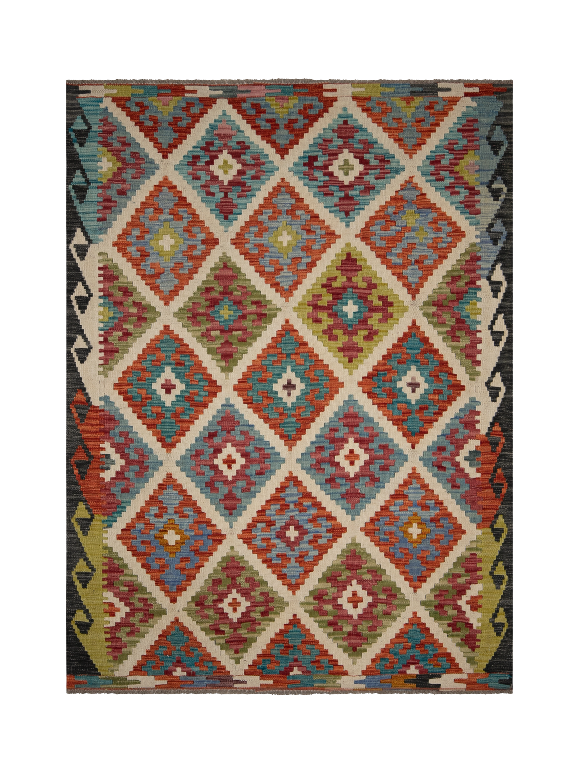 Gooch Oriental Kelim Rug, Multi, L174 x W129 cm
