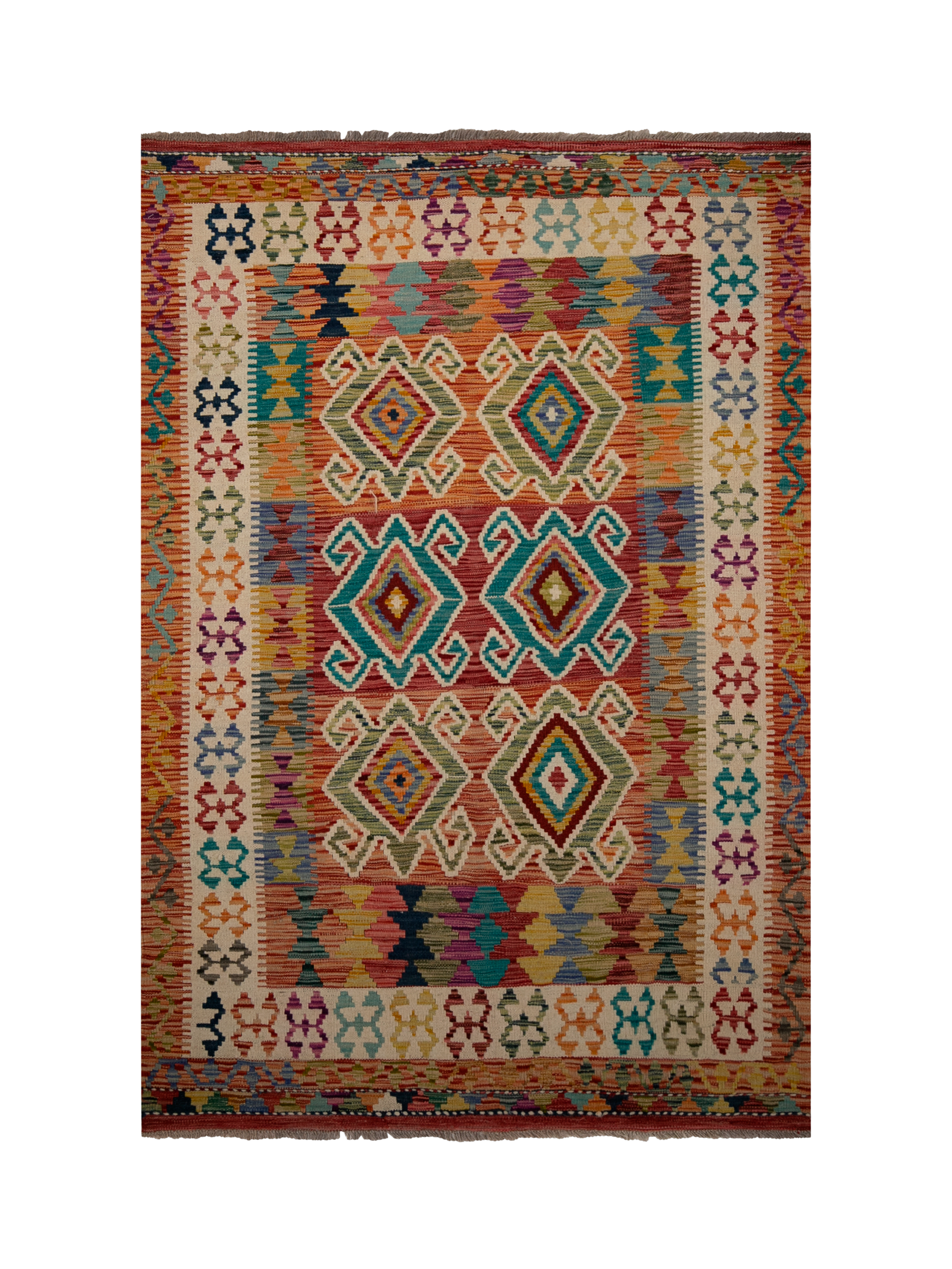 Gooch Oriental Kelim Rug, Multi, L191 x W129 cm