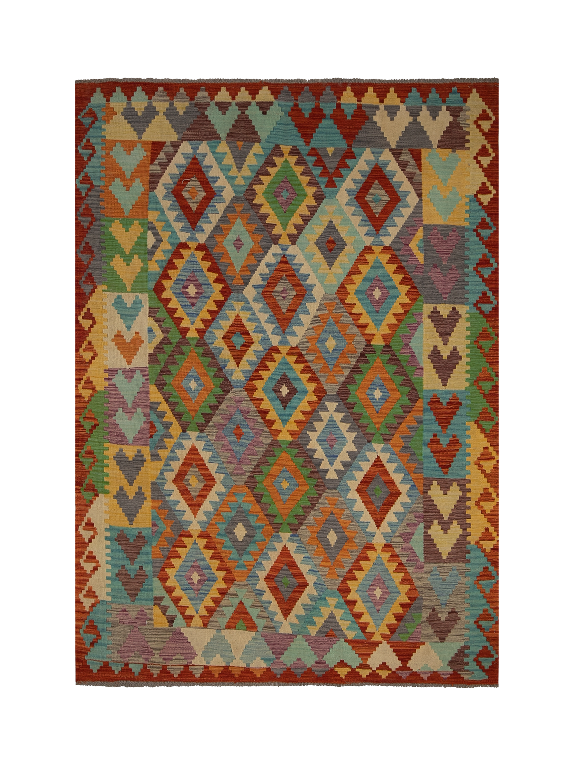 Gooch Oriental Kelim Rug, Multi, L241 x W171 cm
