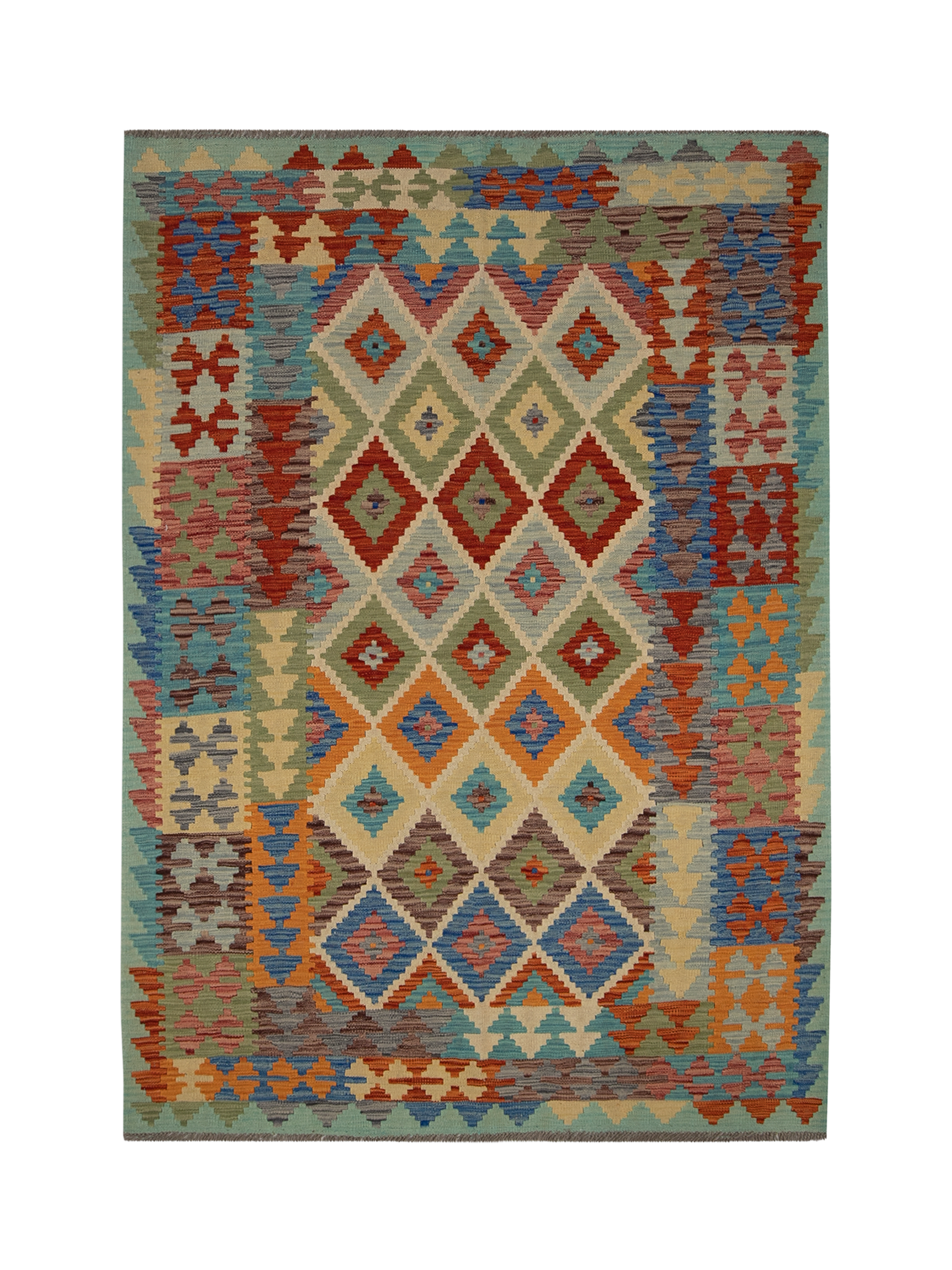 Gooch Oriental Kelim Rug, Multi, L245 x W180 cm