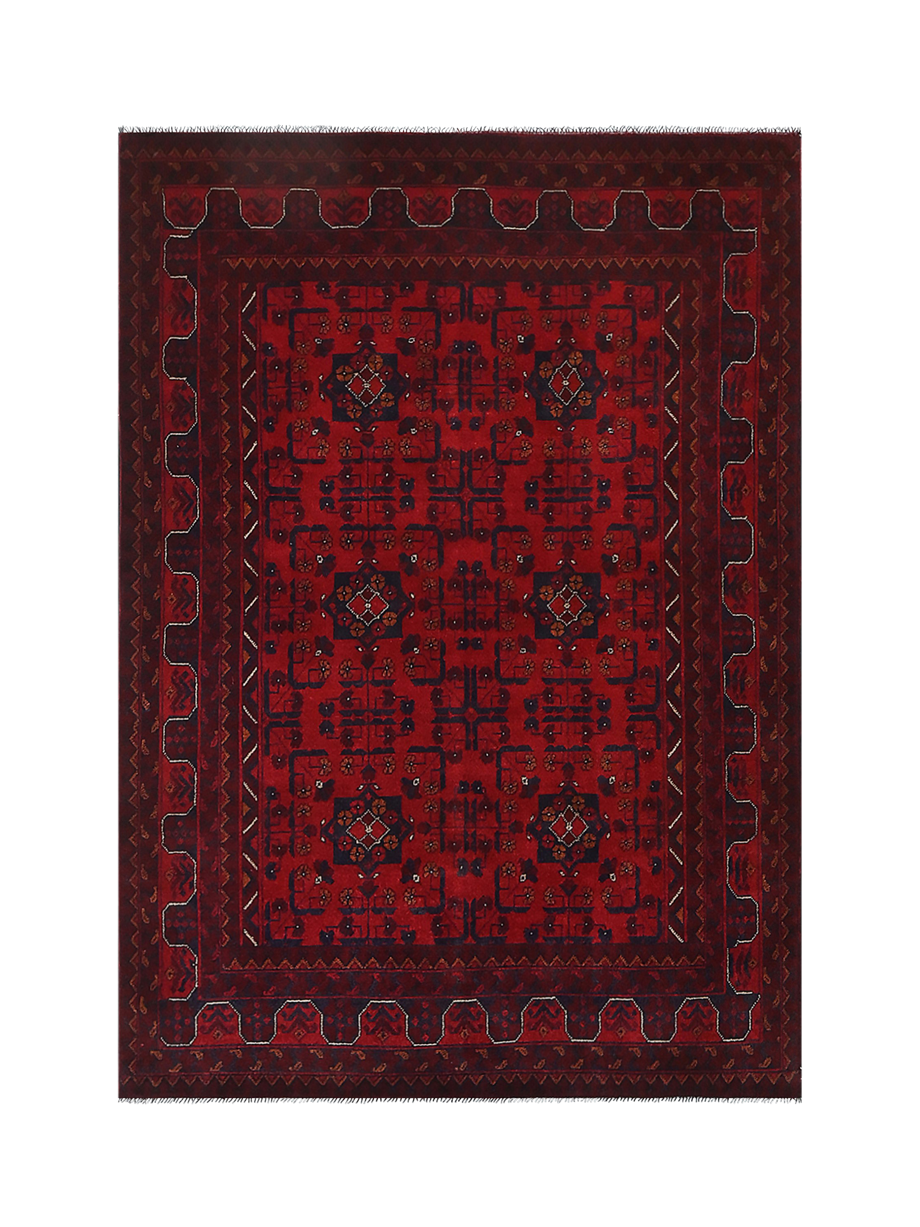 Gooch Oriental Khal Mohammadi Rug, Red, L192 x W132 cm