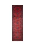 Gooch Oriental Khal Mohammadi Pure Wool Runner Rug, L221 x W172 cm, Red